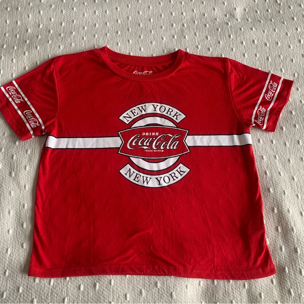 Coca Cola New York Crop‎ Midriff  T-shirt size M